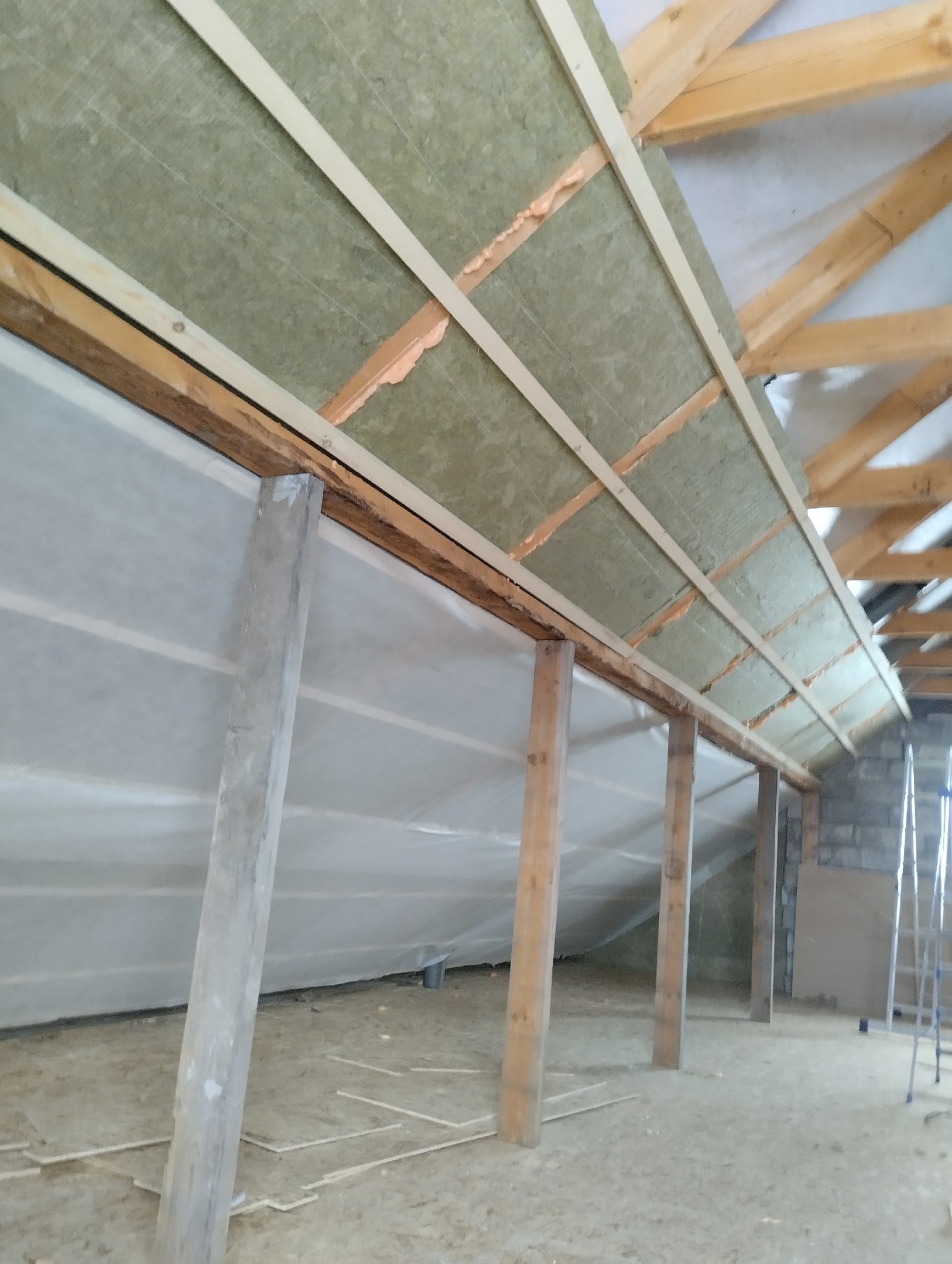 Утепляем мансарду