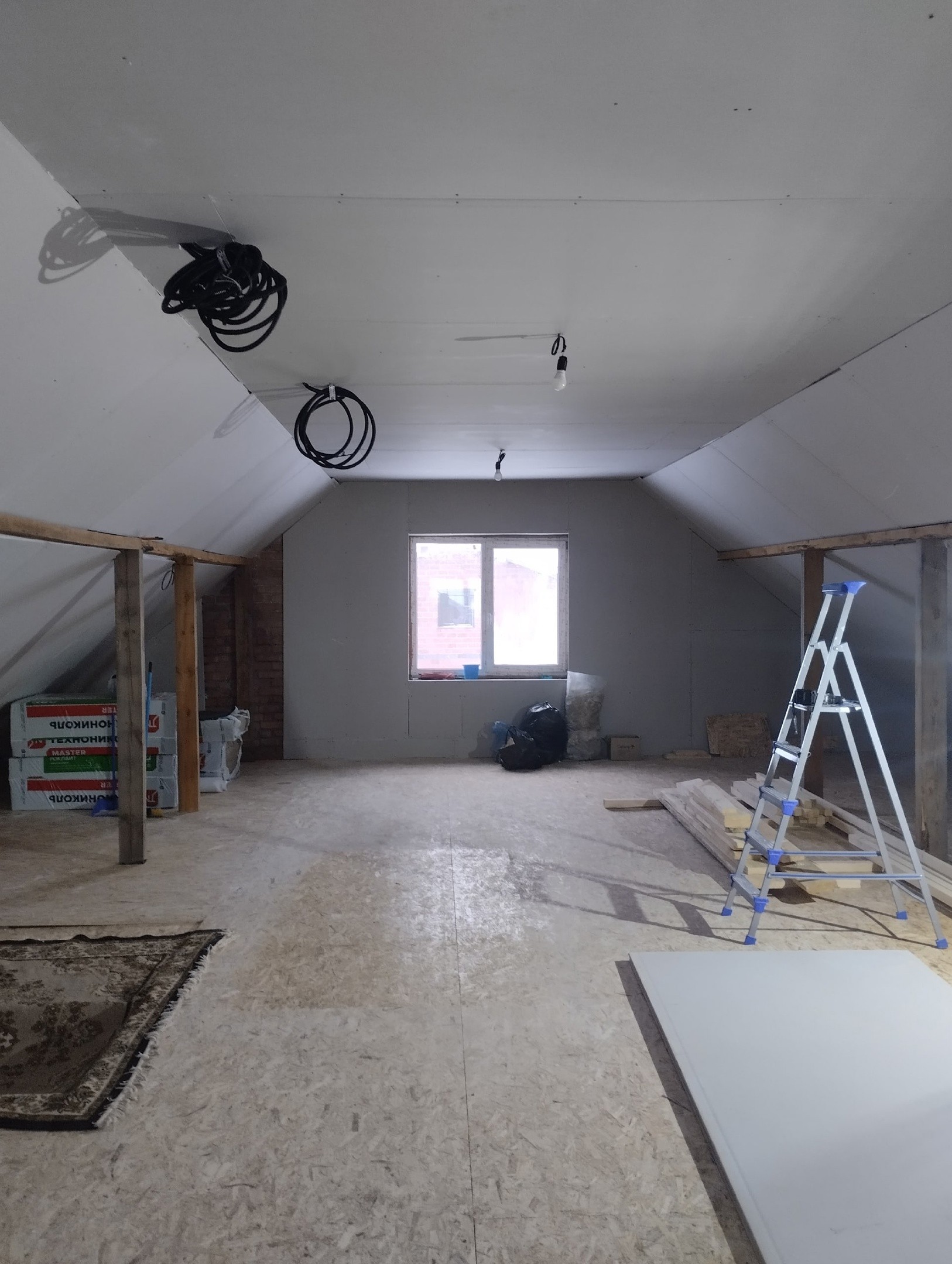 Утепляем мансарду